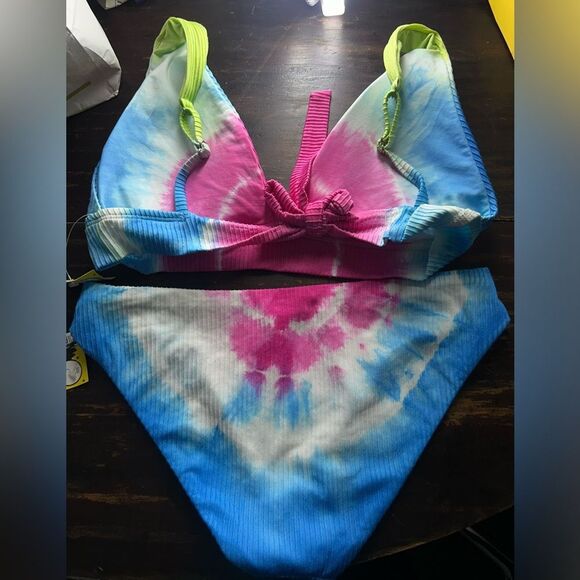 Soluna Swim NWT Vibrant Tie-Dye Bikini set - Picture 3 of 4